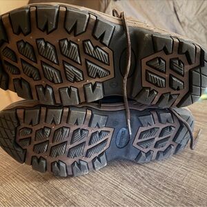 Brown Hiking Boots with Rugged Tread